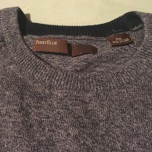 Perry Ellis gray sweater XXL